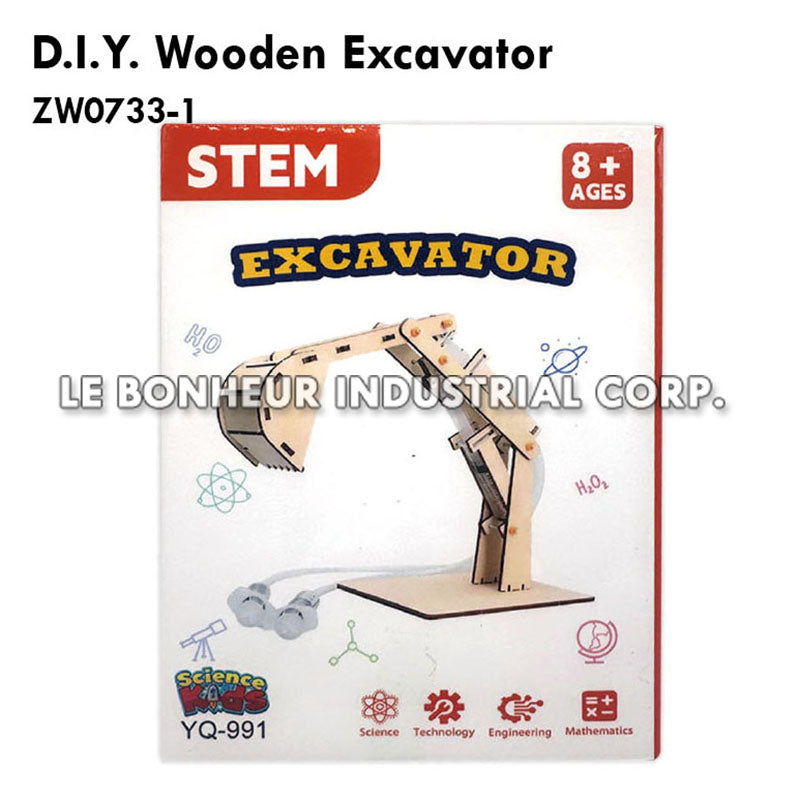 D.I.Y. Wooden Excavator